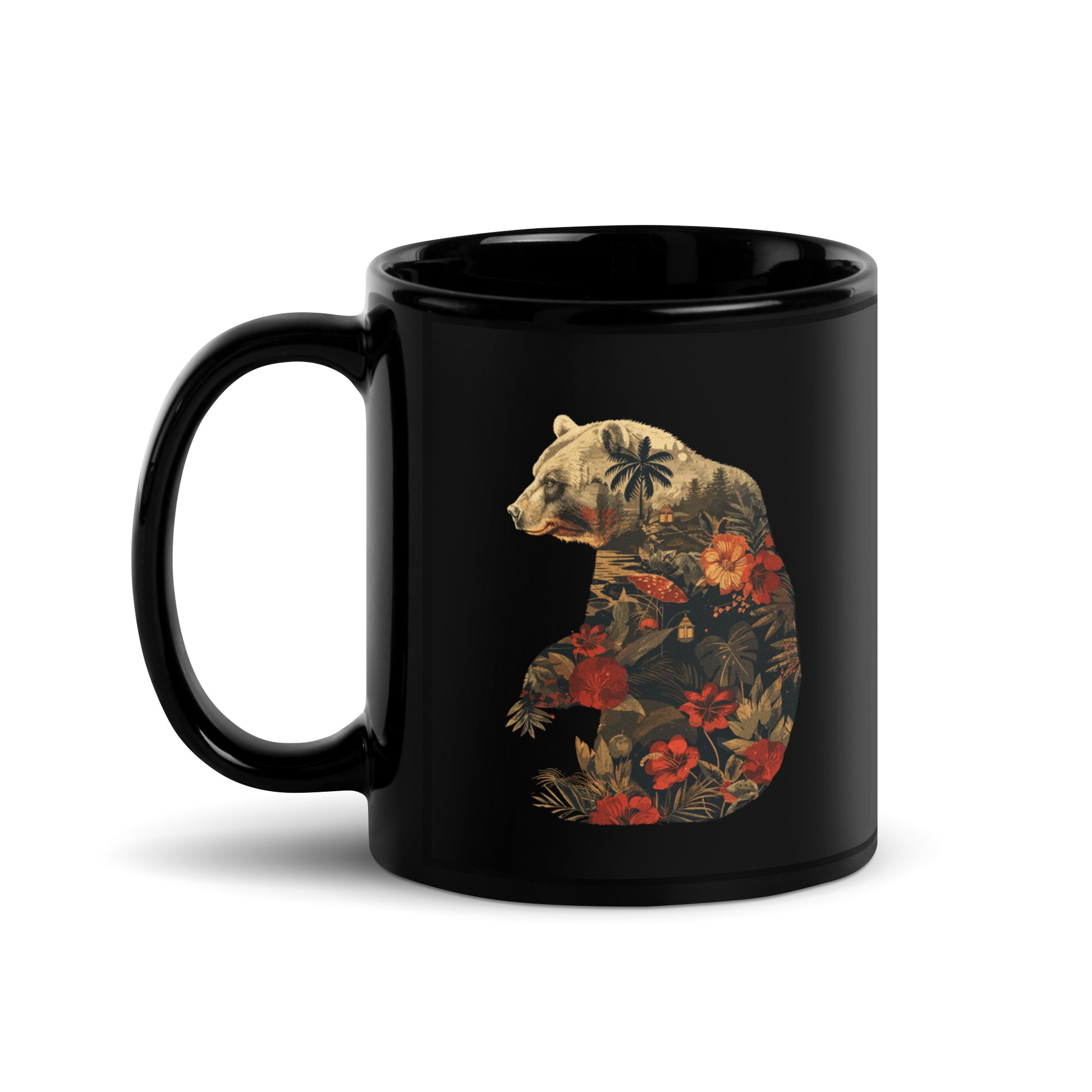 Tropical Escape Hibiscus Dreams Gay Bear Mug