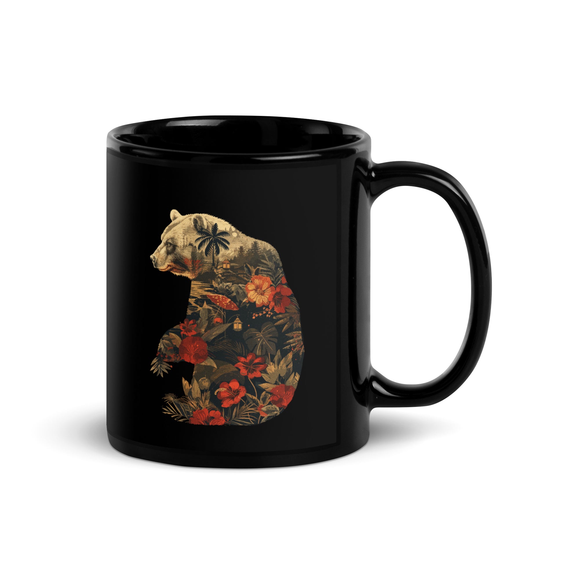 Tropical Escape Hibiscus Dreams Gay Bear Mug