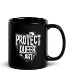 Protect Queer Art - Bold Statement Gay Bear Mug