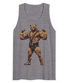 Rainbow Flex: Power Pose Gay Bear Tank Top