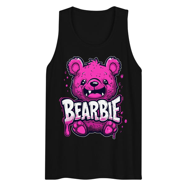 Unleash Your Roar with Bearbie Slogan Gay Bear Tank Top