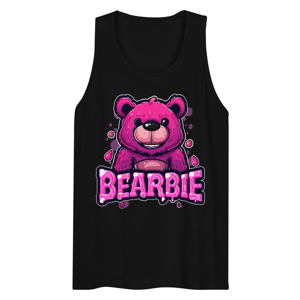 Unleash Your Inner Bearbie, Fun & Fierce Gay Bear Tank Top