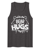 Cuddly Affectionate Bear Hugs Graphic Gay Bear Tank Top