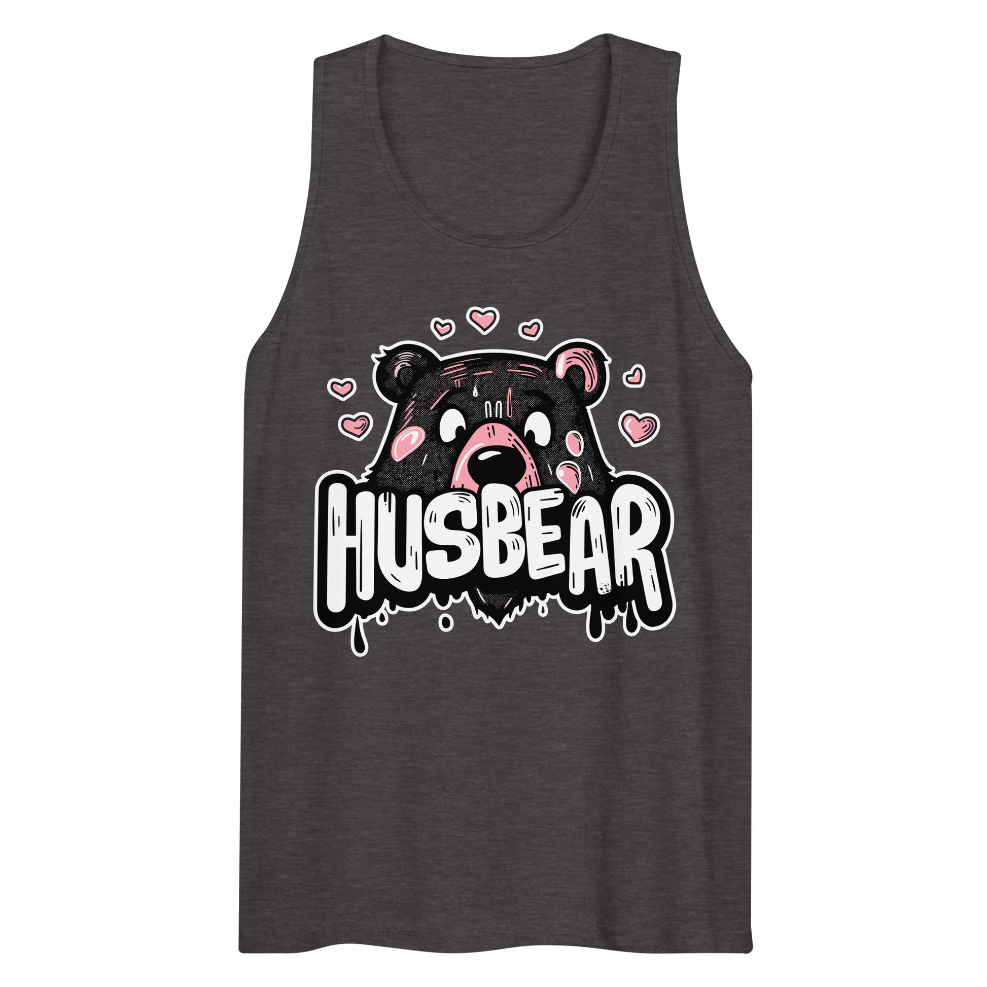 Adorable Husbear Cuddles - Comfy & Cute Gay Bear Tank Top