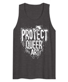 Protect Queer Art - Bold Statement Gay Bear Tank Top