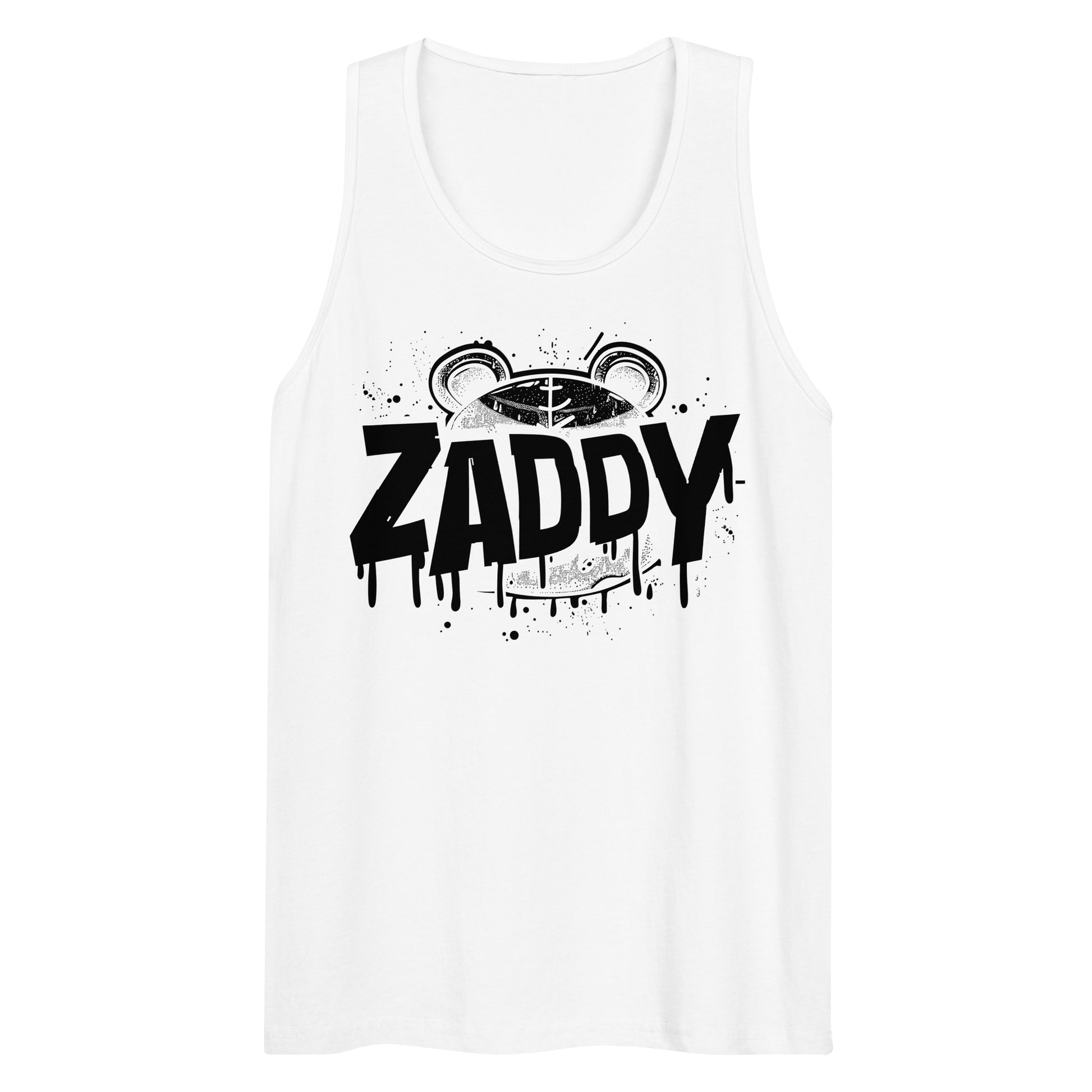 ZADDY Aura Unleashed Bold Statement Gay Bear Tank Top