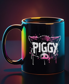 Pink Splash Piggy, Fun-Loving Gay Bear Mug