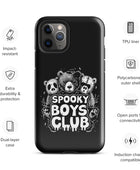 Spooky Boys Club - Hauntingly Handsome, Gay Bear iPhone Tough Case