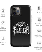 Boldly Unapologetic Bear-ish Splash Gay Bear iPhone Tough Case