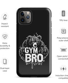 Sweat & Roar Gym Bro Graphic Gay Bear iPhone Tough Case