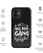 Join the Elite: Big Boy Gang Bold Gay Bear iPhone Tough Case