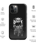 Scruffy Vibes Unleashed - Bold Graphic Gay Bear iPhone Tough Case