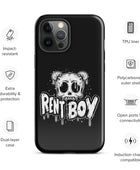 Raucous Rent Boy - Bold Statement Gay Bear iPhone Tough Case