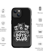 Spooky Boys Club - Hauntingly Handsome, Gay Bear iPhone Tough Case