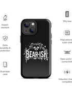 Boldly Unapologetic Bear-ish Splash Gay Bear iPhone Tough Case