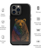 Spectrum Fur - Vibrant Pride Edition Gay Bear iPhone Tough Case