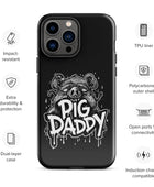 Mud-Loving Pig Daddy, Sassy Gay Bear iPhone Tough Case