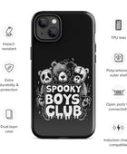 Spooky Boys Club - Hauntingly Handsome, Gay Bear iPhone Tough Case