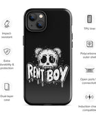 Raucous Rent Boy - Bold Statement Gay Bear iPhone Tough Case