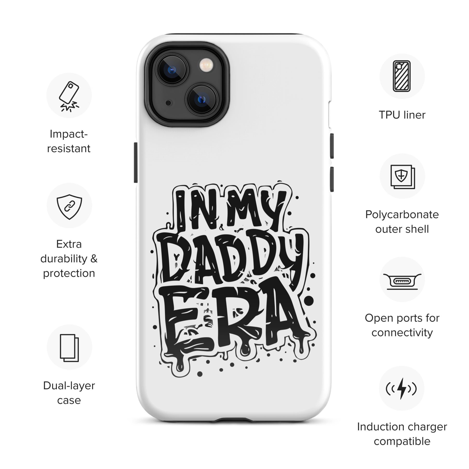 Embracing Maturity In My Daddy Era Gay Bear iPhone Tough Case