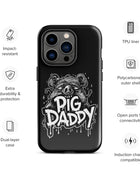 Mud-Loving Pig Daddy, Sassy Gay Bear iPhone Tough Case