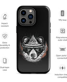 Illuminaughty Mystique, Cosmic Eye Gay Bear iPhone Tough Case