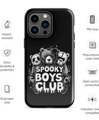 Spooky Boys Club - Hauntingly Handsome, Gay Bear iPhone Tough Case