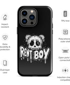 Raucous Rent Boy - Bold Statement Gay Bear iPhone Tough Case