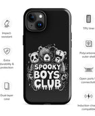 Spooky Boys Club - Hauntingly Handsome, Gay Bear iPhone Tough Case