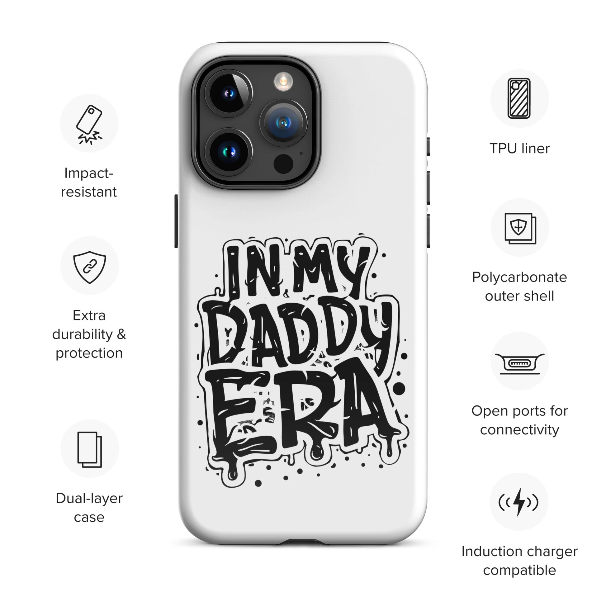 Embracing Maturity In My Daddy Era Gay Bear iPhone Tough Case