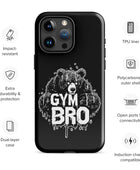 Sweat & Roar Gym Bro Graphic Gay Bear iPhone Tough Case