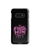 Finish Him Sassy Skull Splash - Pink Gay Bear Samsung Tough Case