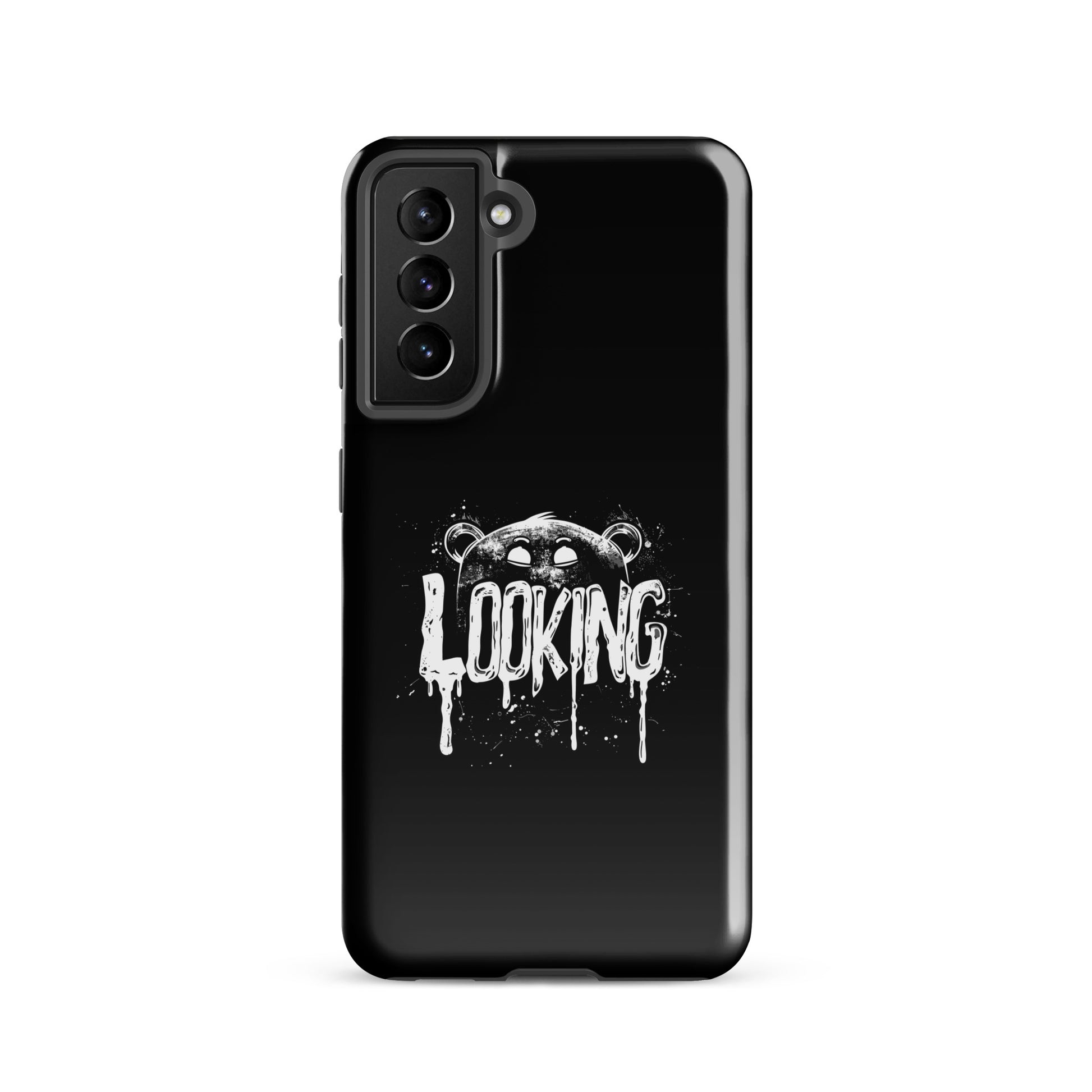 Midnight Prowl "Looking" Graphic Gay Bear Samsung Tough Case