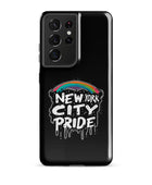 Big Apple Bound: NYC Pride, Colorful Skyline Gay Bear Samsung Tough Case