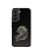 Sleek Monochrome Swirls Gay Bear Samsung Tough Case