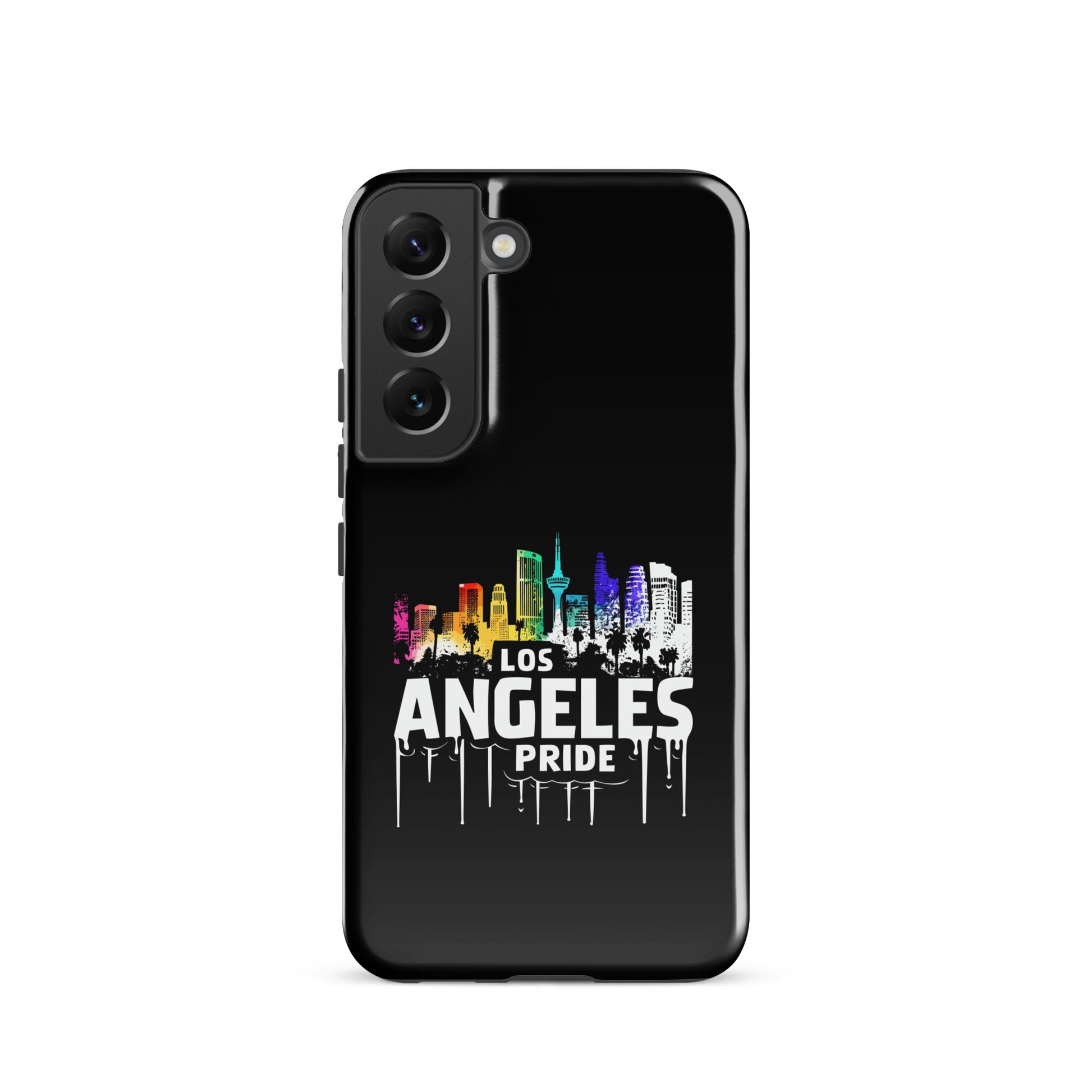 Colorful Skyline Los Angeles Pride Gay Bear Samsung Tough Case