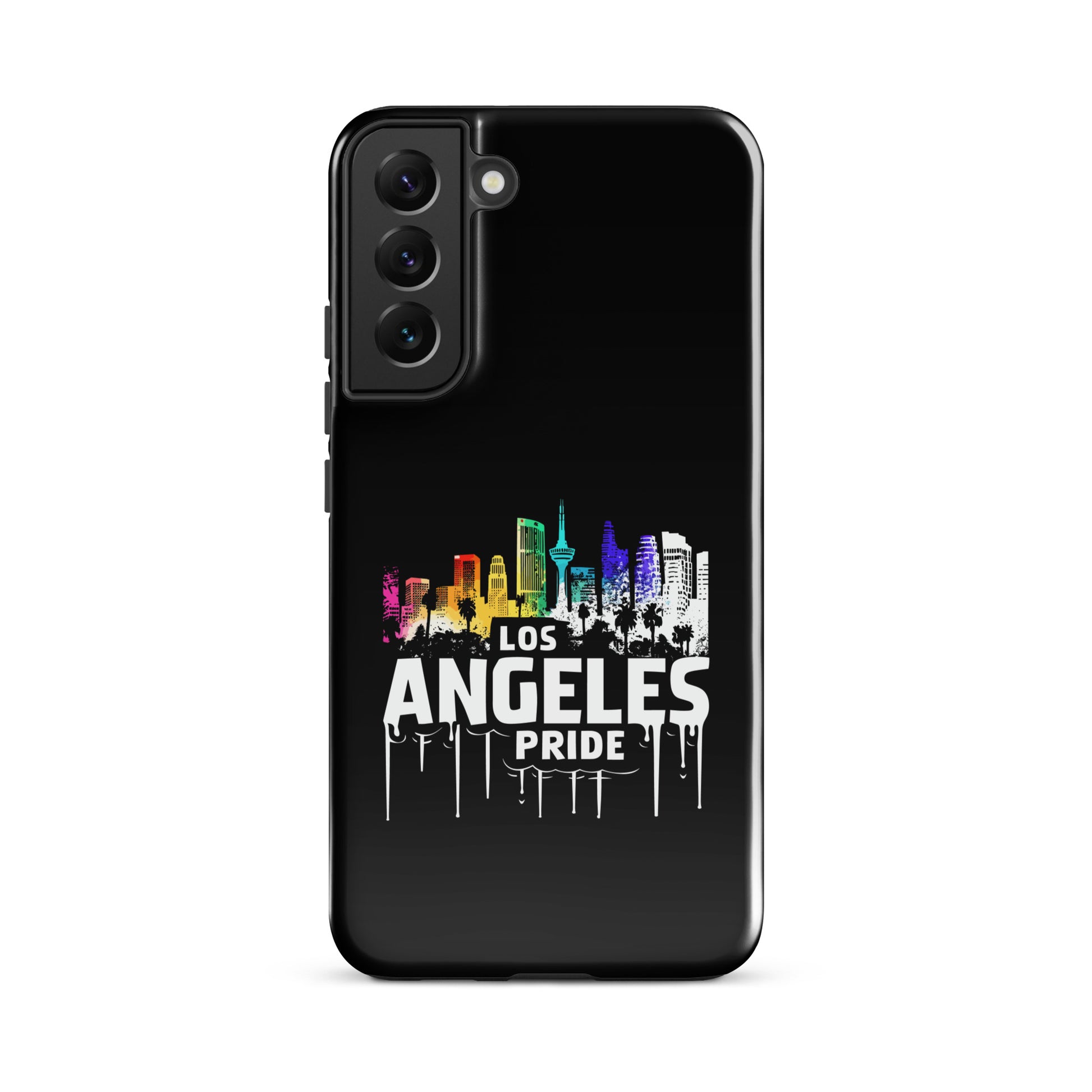 Colorful Skyline Los Angeles Pride Gay Bear Samsung Tough Case