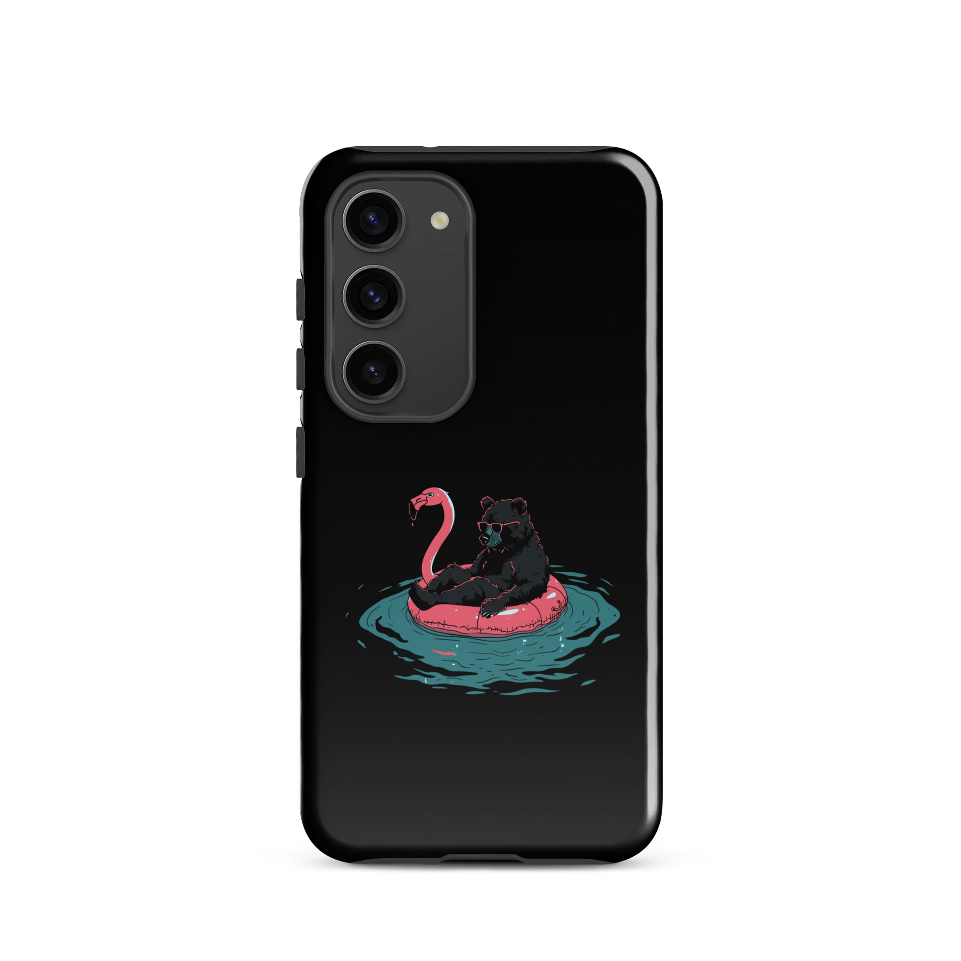 Summer Splash Flamingo Float Gay Bear Samsung Tough Case