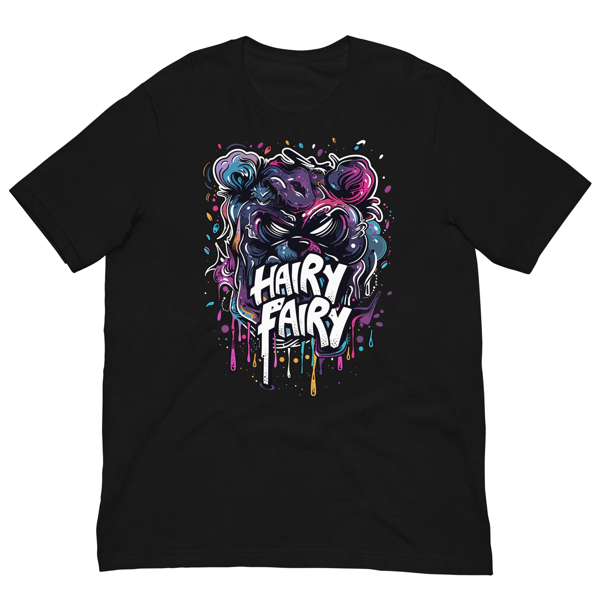 Hairy Fairy Enchanted Forest Vibes Gay Bear T-Shirt