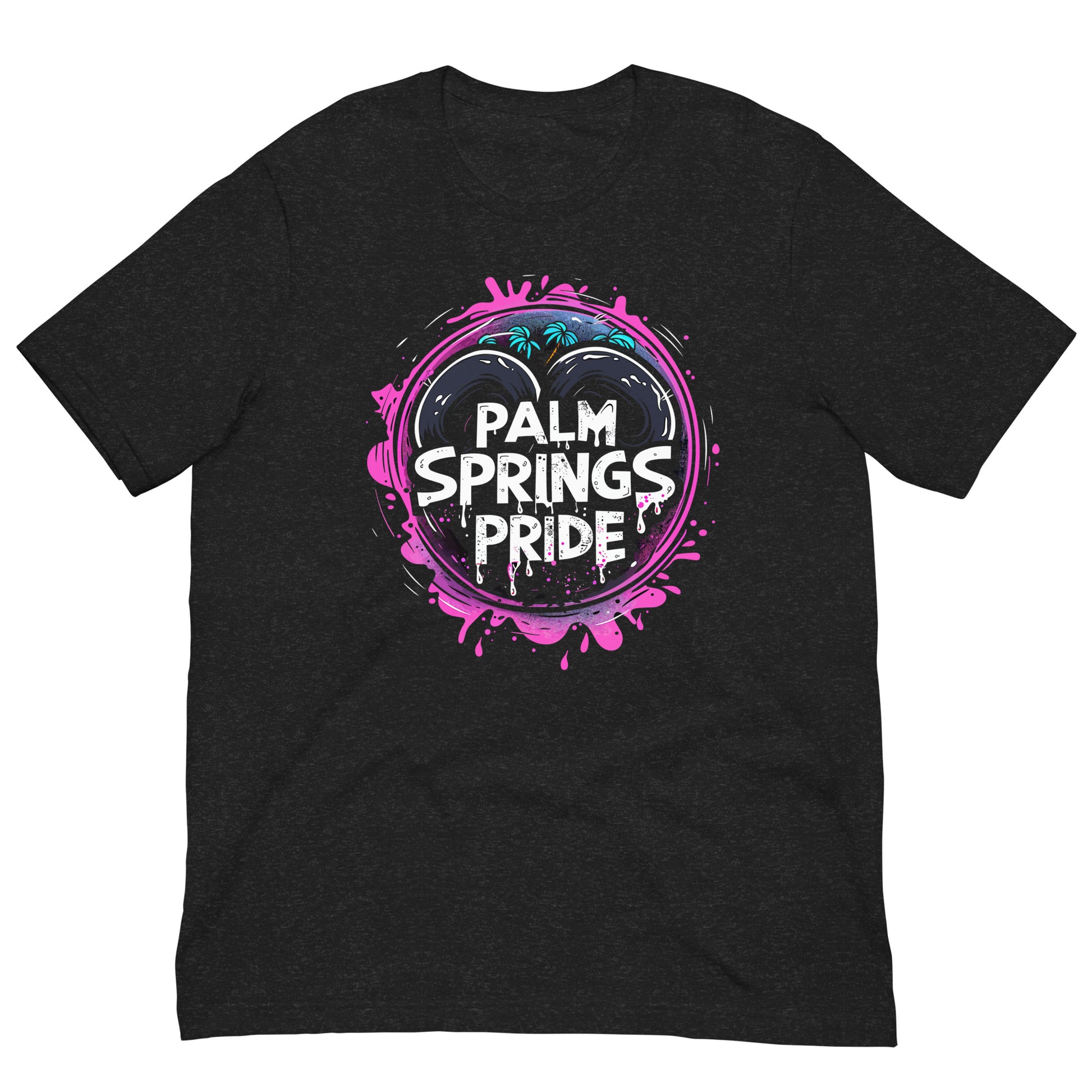 Splashy Palm Springs Pride, Unleash Fun Gay Bear T-Shirt