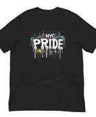 NYC Pride Neon Nightscape Urban Gay Bear T-Shirt