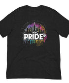 NYC Pride Rainbow Skyline Celebration Gay Bear T-Shirt