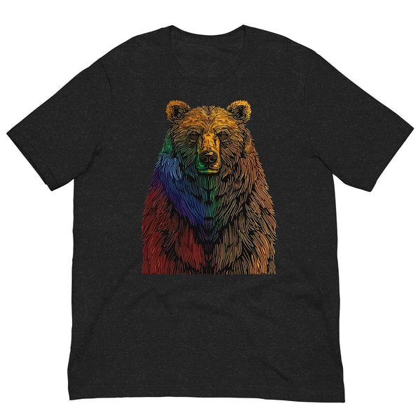 Spectrum Fur - Vibrant Pride Edition Gay Bear T-Shirt