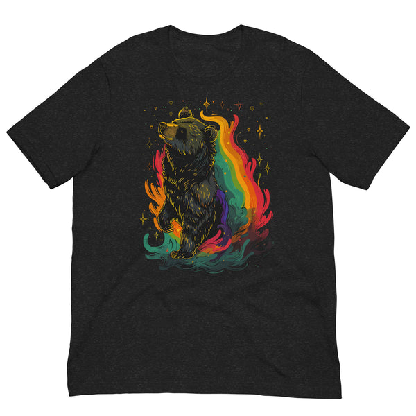 Majestic Cosmic Roar Gay Bear T-Shirt