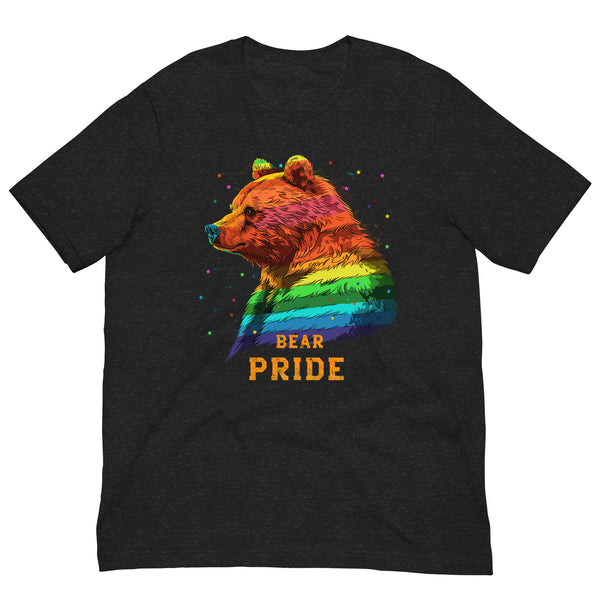 Starry Night Bear Pride - Cosmic Gay Bear T-Shirt