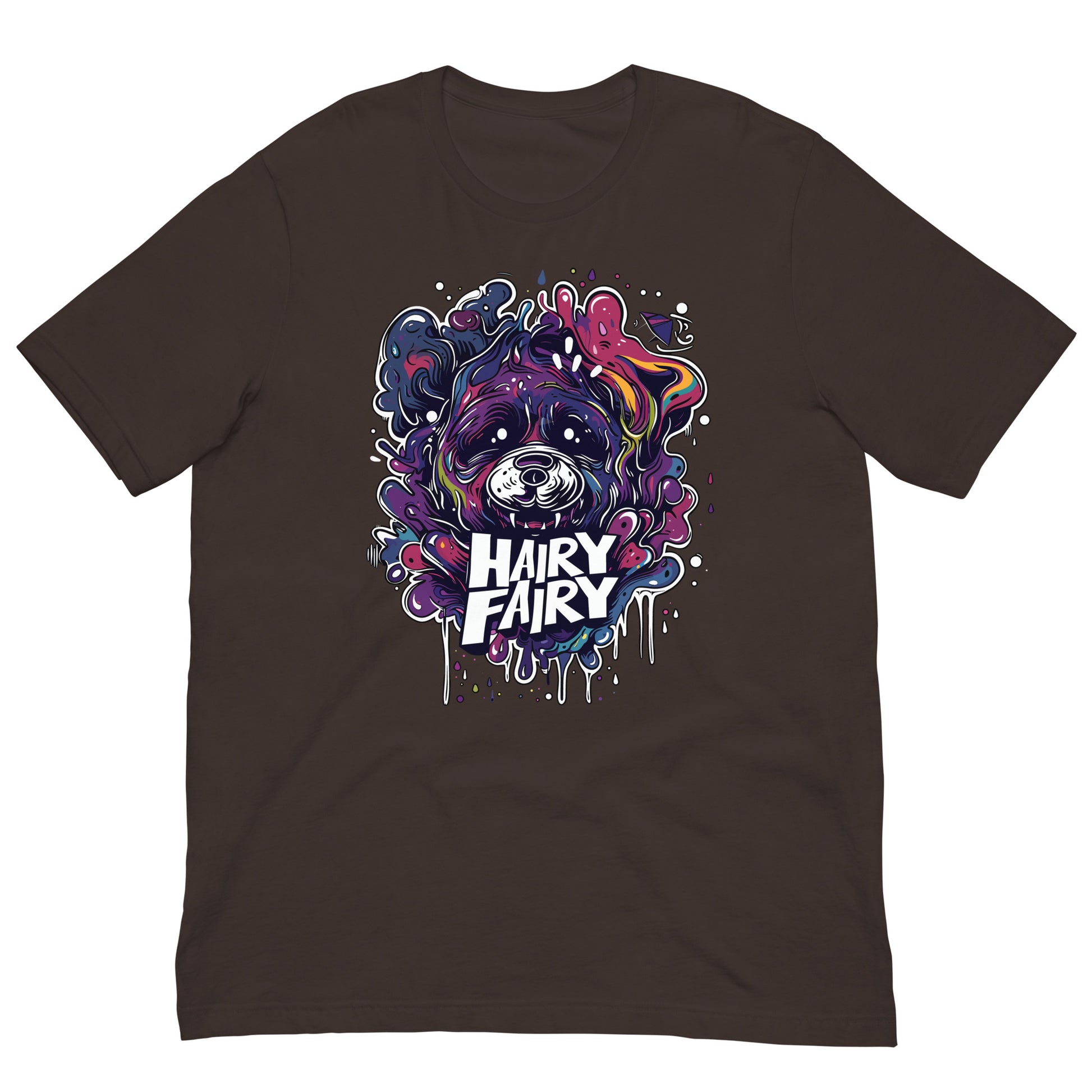 Enchanted Hairy Fairy Whimsical Gay Bear T-Shirt