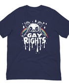 Roar for Equality Rainbow Splatter Gay Rights Gay Bear T-Shirt