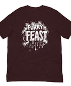 Indulge in a Furry Feast, Graphic Gay Bear T-Shirt